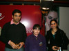 Anand and Aruna with Mona Khaled the youngest WIM at Rekjavik 2006