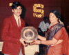 Anand and Mrs Mangalam Venkatraman, President of the Don Bosco PTA